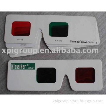 Hand Held 3D glasses/3d paper glasses/anaglyph 3d glasses